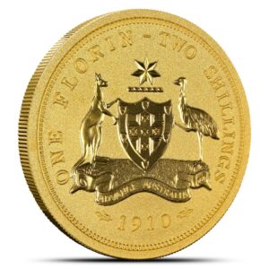 2022 1/4 oz Australian Gold Florin Coin