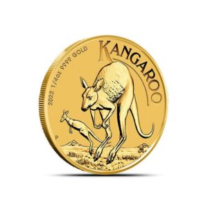2022 1/4 oz Australian Gold Kangaroo Coin (BU)