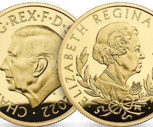 2022 1/4 oz Her Majesty Queen Elizabeth II Proof Gold Coin Boxed