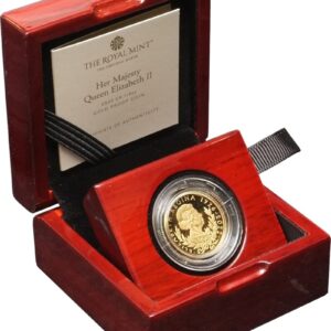 2022 1/4 oz Her Majesty Queen Elizabeth II Proof Gold Coin Boxed