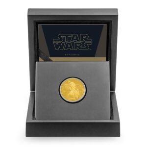 2022 1/4 oz Proof Niue Gold Mandalorian Bo-Katan Kryze Coin (Box + CoA)
