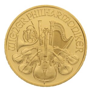 2022 1/4 oz Austrian Gold Philharmonic Coin