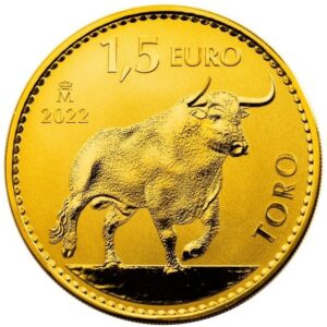 Buy 2022 1 oz Spanish Gold Bull Coin