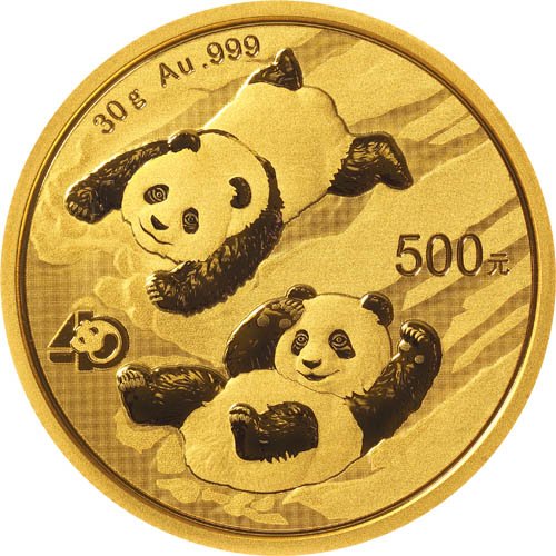 2022 30 Gram Chinese Gold Panda Coi