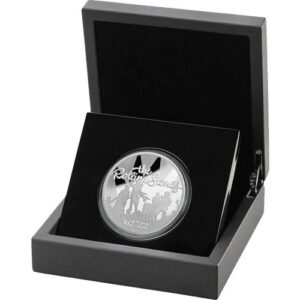 2022 5 oz Proof British Silver 60 Years of Rock n Roll The Rolling Stones Coin