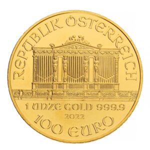 2022 1 oz Austrian Gold Philharmonic Coin