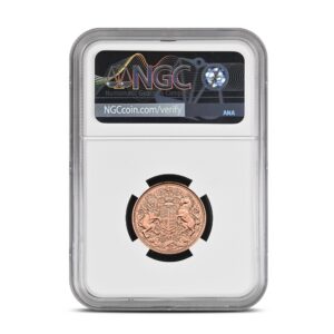 2022 British Gold Memorial Sovereign NGC MS69 DPL (First 500 Struck, King Charles Obverse)