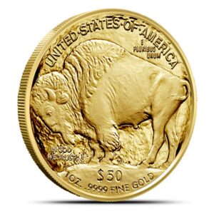 2022-W 1 oz Proof American Gold Buffalo Coin (Box + CoA)