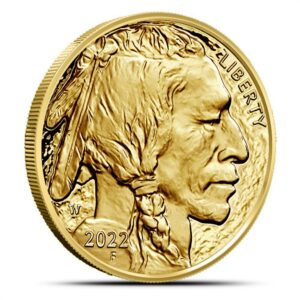 2022-W 1 oz Proof American Gold Buffalo Coin (Box + CoA)