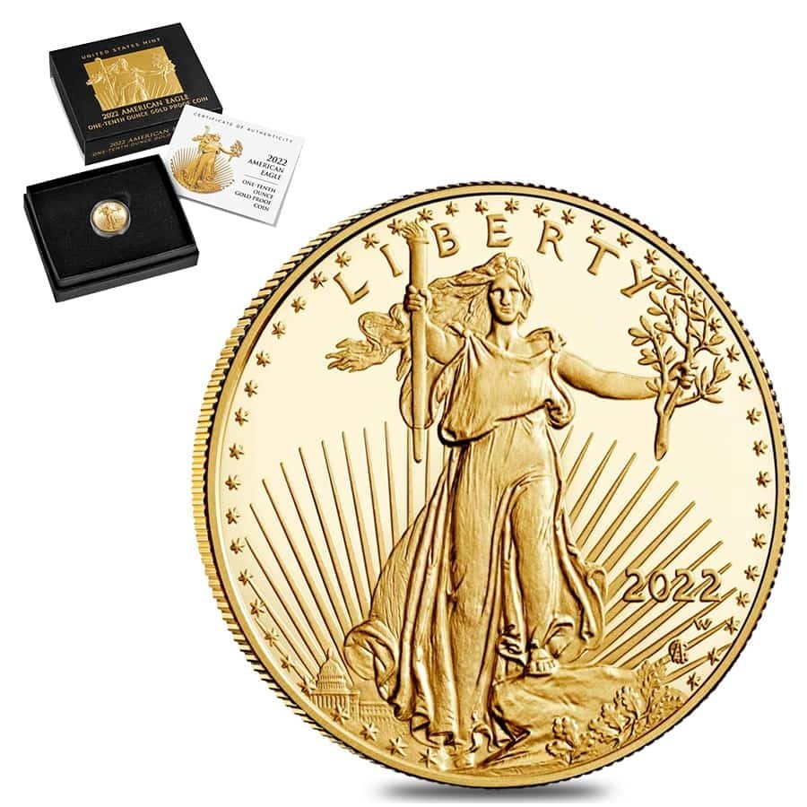 1/10 oz Proof American Gold Eagle