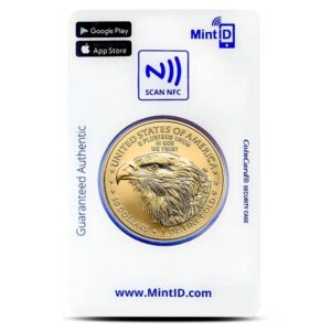 2023 1 oz American Gold Eagle Coin (MintID, AES-128 Encrypted)