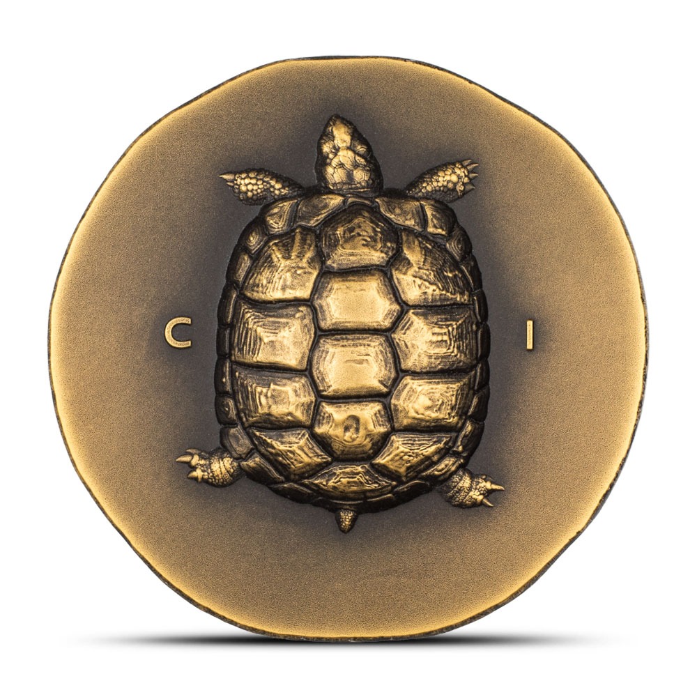 1 oz Antique Cook Islands Gold Torto