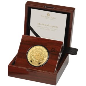 2023 1 oz Proof British Gold Morgan Le Fay Coin (Box + CoA)