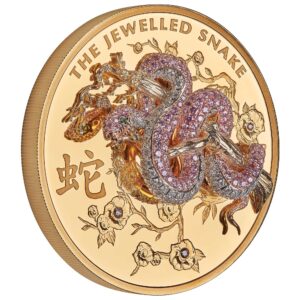 2023 10 oz Proof Jewelled Snake Gold Coin