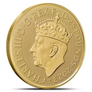 2023 1/4 oz British Gold Coronation of the King Coin (BU)