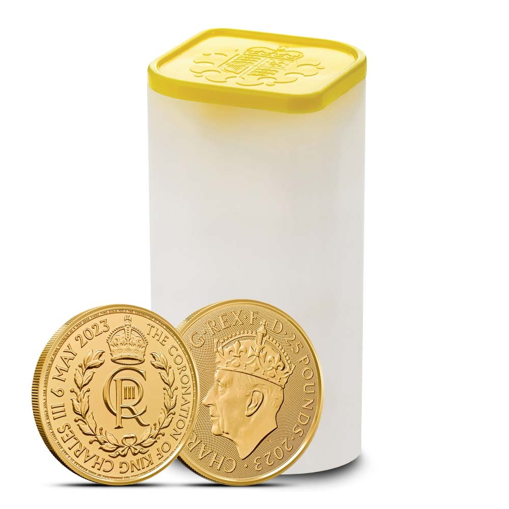 1/4 oz British Gold Coronation of th