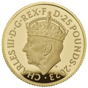 2023 1/4 oz Gold Coronation of King Charles III Proof Coin Boxed