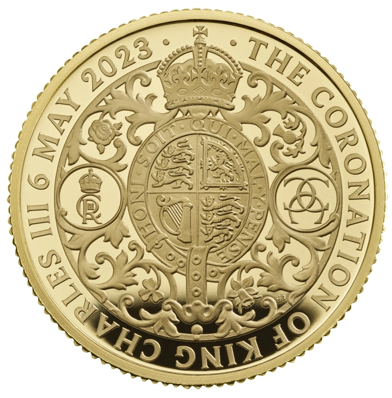2023 1/4 oz Gold Coronation of King
