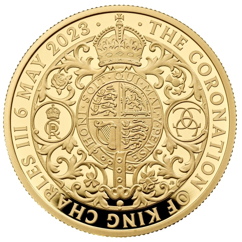 2023 1 oz Gold Coronation of King