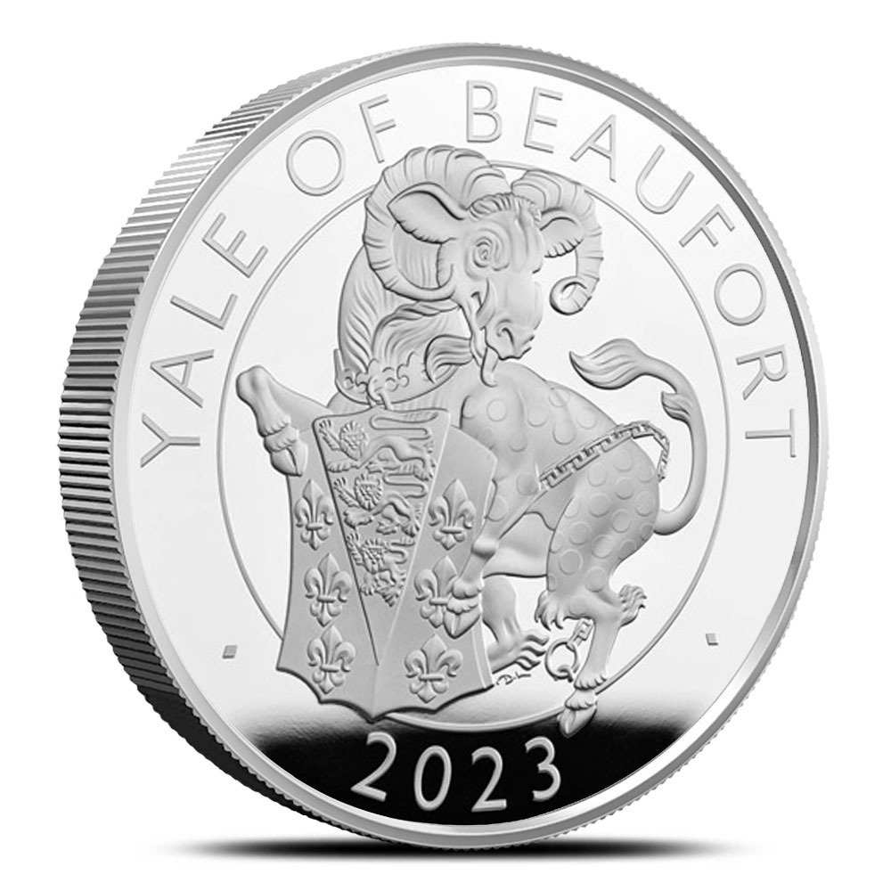 2023 5 oz Proof British Silver Tudor