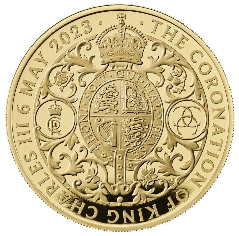 5 oz Gold Coronation of King Charles