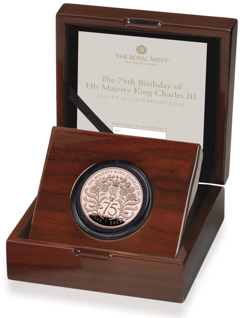 75th Birthday of King Charles III £5