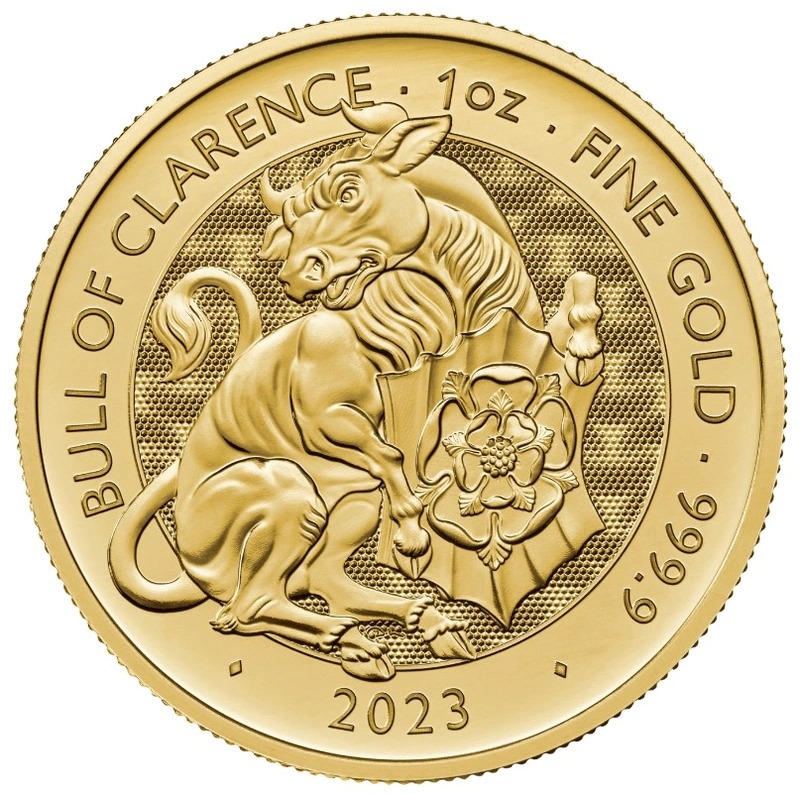 2023 1 oz Bull of Clarence Gold Coin