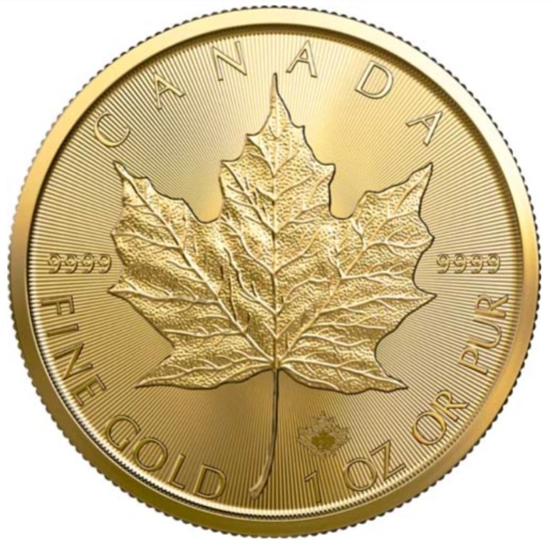 2023 1 oz Canadian Maple Leaf Gold