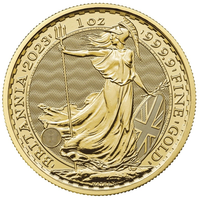 2023 1 oz Gold Britannia Coin Corona