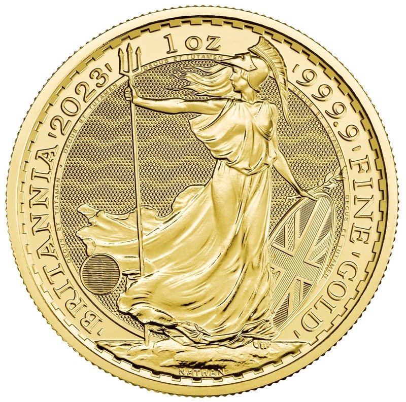 2023 1 oz Gold Britannia Coin King