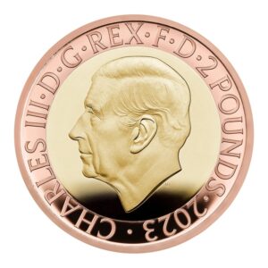 2023 Proof £2 Gold Coin Edward Jenner Boxed