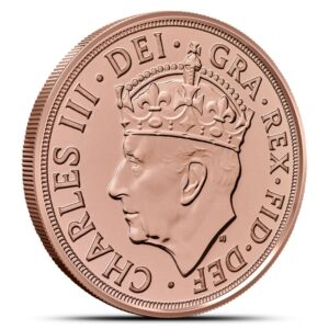 2023 Proof Great Britain Gold Coronation of King Charles III Half Sovereign