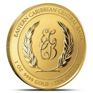 2024 1 oz EC8 Gold Anguilla Regatta Coin (BU)