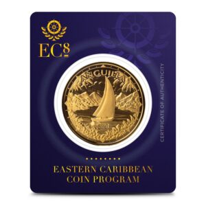 2024 1 oz EC8 Gold Anguilla Regatta Coin (BU)