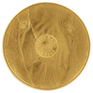 2024 1 oz Elephant Gold Coin Big Five Series