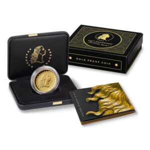 2024 1 oz Proof American Gold 230th Anniversary Flowing Hair Coin (High Relief, Box + CoA)