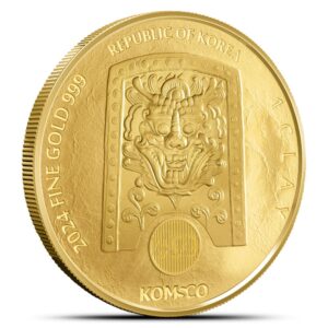 2024 1 oz South Korean Gold Chiwoo Cheonwang (BU)