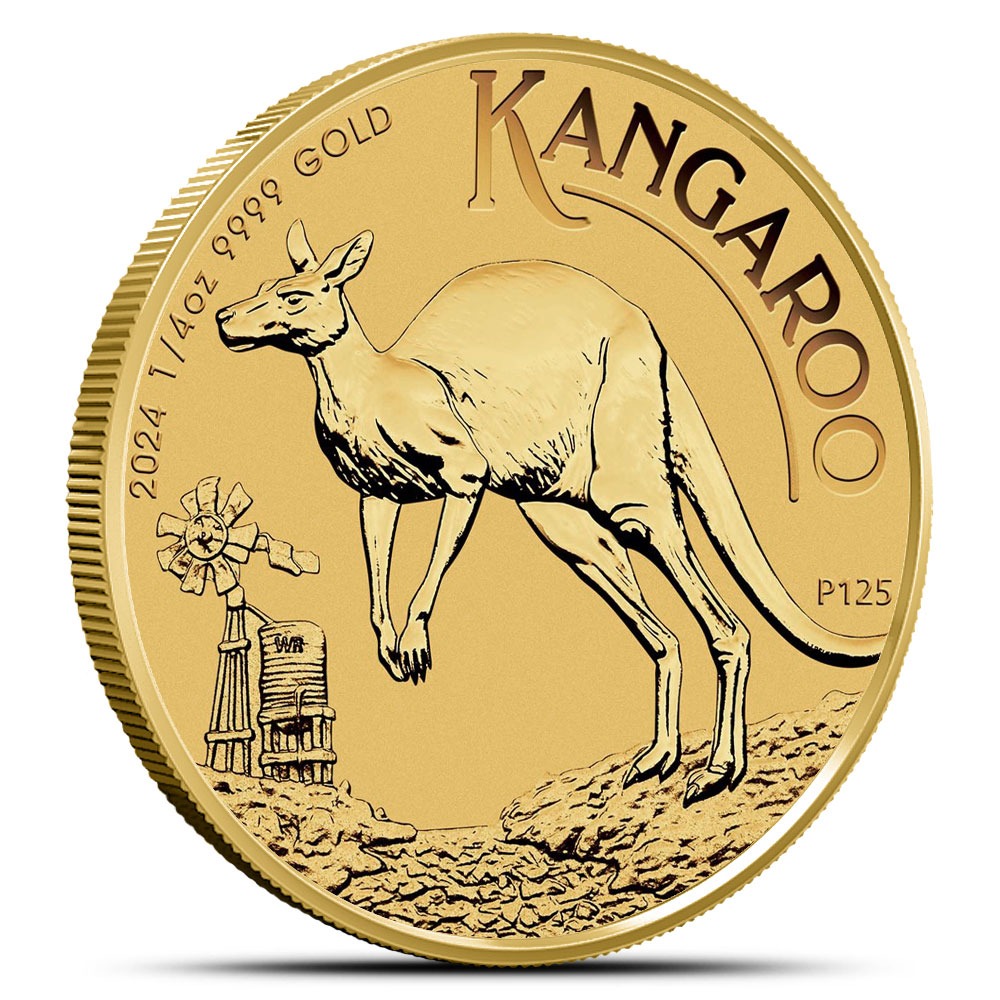2024 1/4 oz Australian Gold Kangaroo