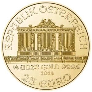 2024 1/4 oz Austrian Gold Philharmonic Coin