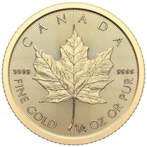 2024 1/4 oz Canadian Maple Leaf Gold Coin