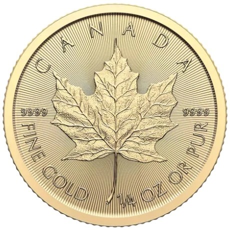 2024 1/4 oz Canadian Maple Leaf Gold