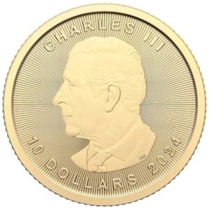 2024 1/4 oz Canadian Maple Leaf Gold Coin