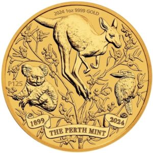 2024 1 oz 125th Anniversary of the Perth Mint Gold Coin