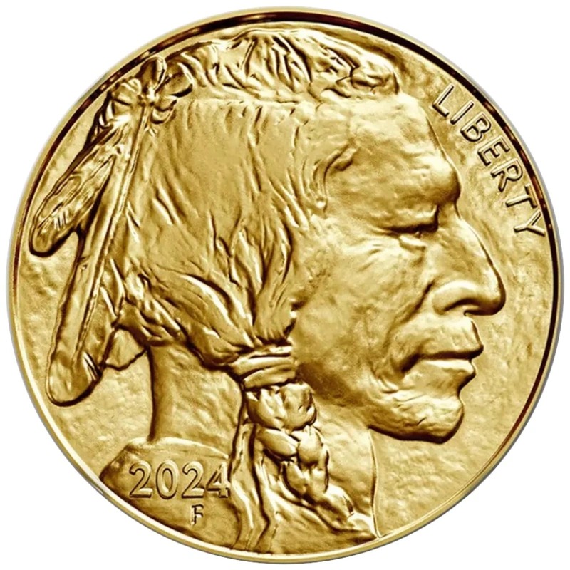 2024 1 oz American Buffalo Gold Coin - Image 2
