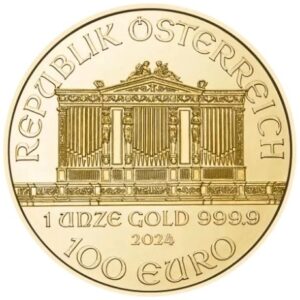 2024 1 oz Austrian Gold Philharmonic Coin