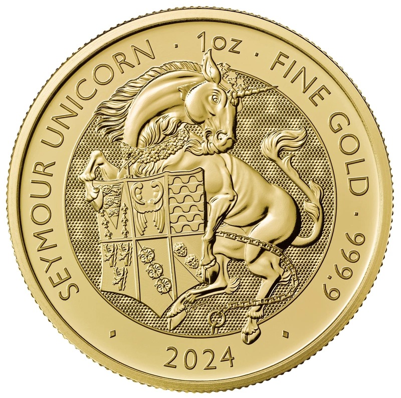 2024 1 oz Seymour Unicorn Gold Coin