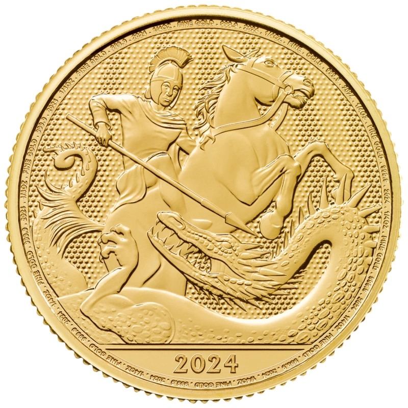 2024 1/4 oz St George and the Dragon