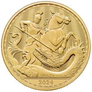 2024 1 oz St George and the Dragon Gold Coin