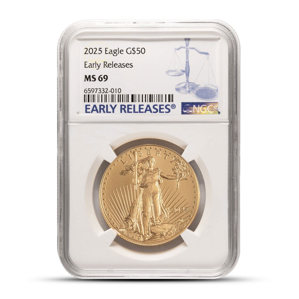 2025 1 oz American Gold Eagle Coin N