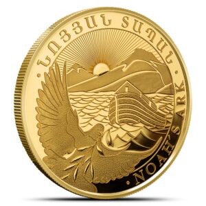 2025 1 oz Armenian Gold Noahs Ark Coin (BU)